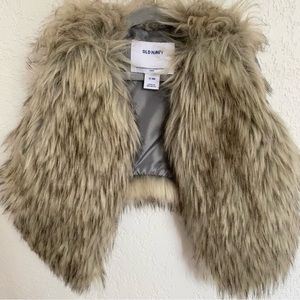 3 for $45 - Old Navy Faux Fur Vest Size 12-18 months